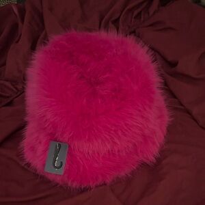 Luxurious Pink Fur Hat